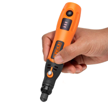 Complete Mini Die Grinder with Dremel Cordless Rotary Tool Kit: Accessories Included