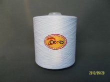 No knots 100% spun polyester TFO spun yarn