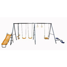 6 Station Swing Set. Swing, Glider,lawn swing and Slide
