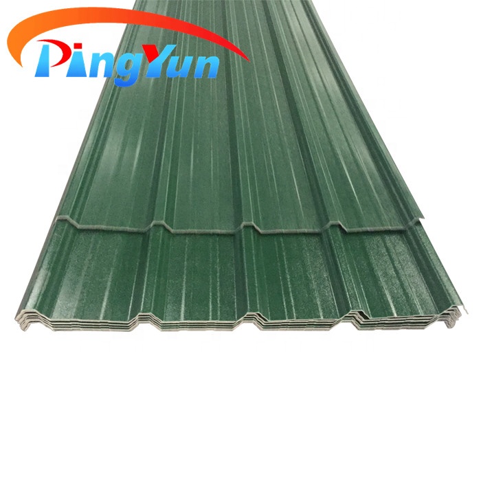 Peru Laminas de PVC Heat Insulation PVC SPOK SHOP SALE PVC Plastic Roof Plants for Farmhouse