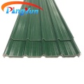 Kolombia Lembar Atap PVC Trapezoidal Populer T1070 PVC Plastik Atap Ubin Untuk Gudang Industri