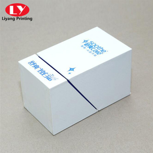 New design toothpaste packaging box with velvet insert