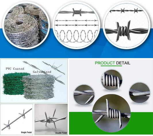 cheap galvanized barbed wire price weight per meter