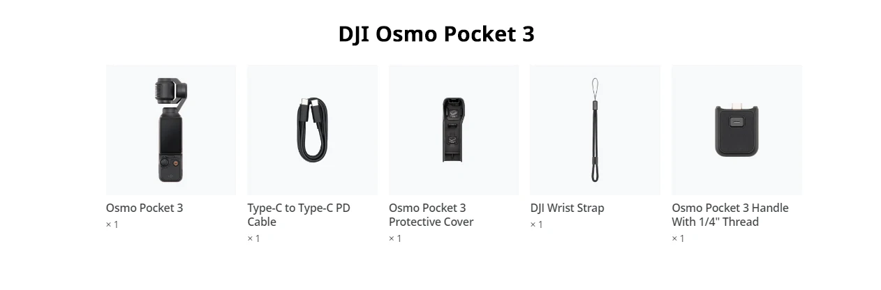 Osmo Pocket 3 Vlogging Camera with 1'' CMOS&4K/120fps Video Face/Object Tracking 2