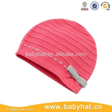 Fancy Newborn Infant Baby Girl Beanie crochet Knitted Hat with Bow