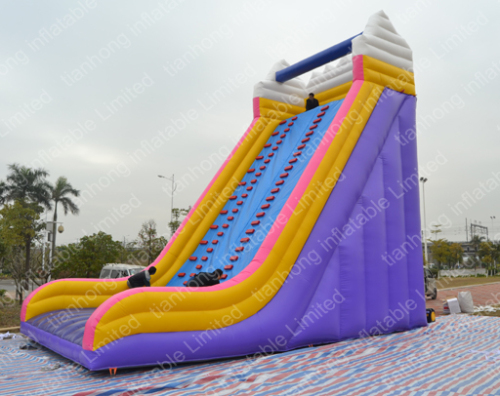 Giant Cheap Inflatable Water Slide with Pool