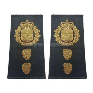 Customized Military Uniforms Woven Epaulettes for sale