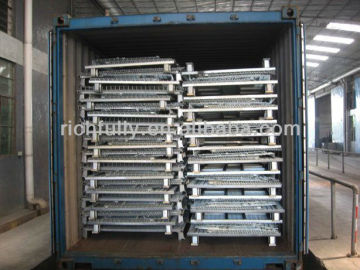 Steel folding mesh wire storage cage