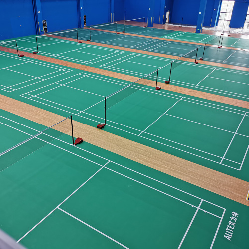 Mateleta deportiva portátil de bádminton Court y Fundsal Flooring