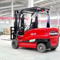 4 ล้อ counter -balance Electric Forklift สำหรับแคบ