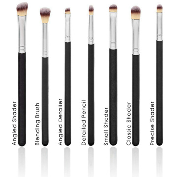 Eyeshadow Cosmetic Brushes Set with Soft Synthetic Hairs