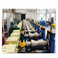 Gorong-gorong Bergelombang W Beam Roll Forming Line