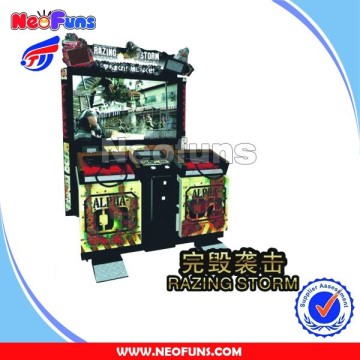 NF-S05 razing storm simulator machine , simulator lottery game machine , 3d simulator game machine