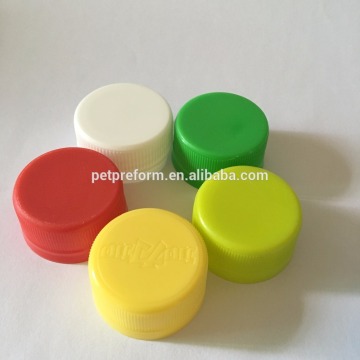 Colors 28mm neck pet bottle cap for carbonated drink plastic lid