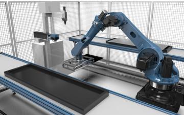 Automatic Laser Drilling Production Line for Glass