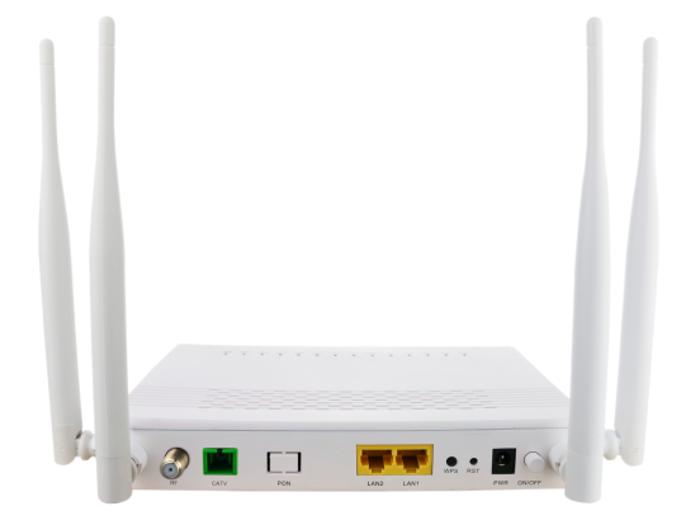 Mais vendido a banda dupla gpon 1ge+1fe+catv+wifi ont