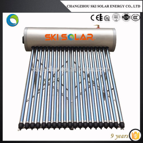 pressurized solar water heater solar thermal system