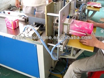 Labour-saving Sanitary Napkins Packaging machine