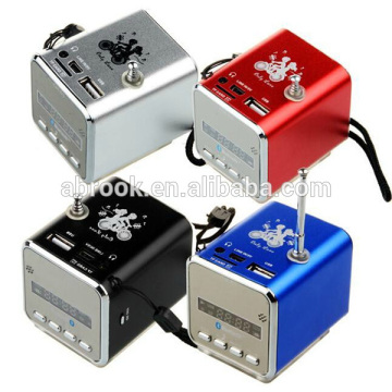 2014 New magic cube bluetooth speaker with led light