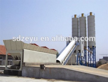 computer-controled concrete mixing station HZS75 made in China
