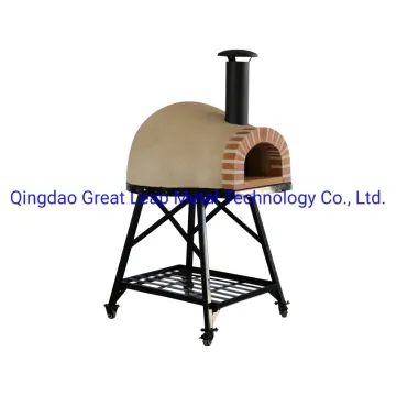 Brick Face Wood Fired Pizza Oven