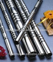 Stainless steel embossed pipe