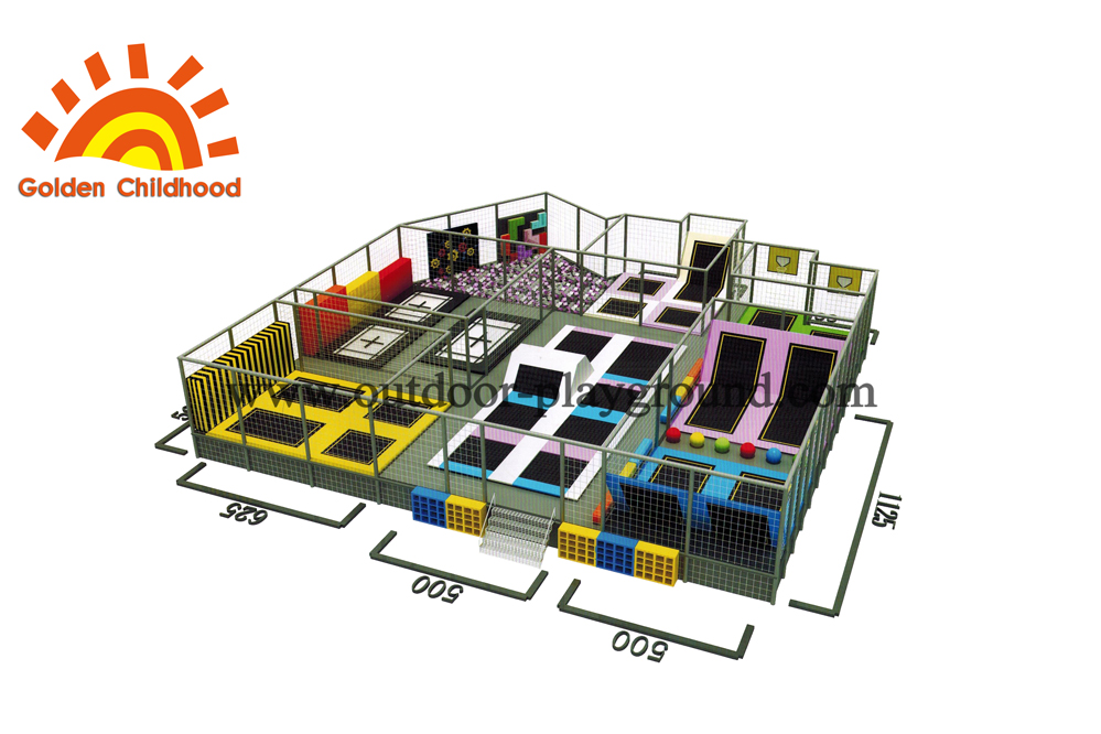 Trampoline Combination Structure Playground