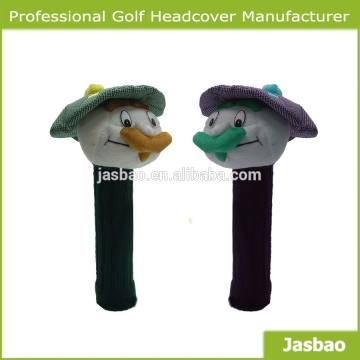 New Golf HeadCover Animal Headcover Golf Wood Headcovers fit No. 1,3, 5.wood