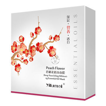 Peach Flower Deep Nourishing Whitening Essential Oil Facial Mask