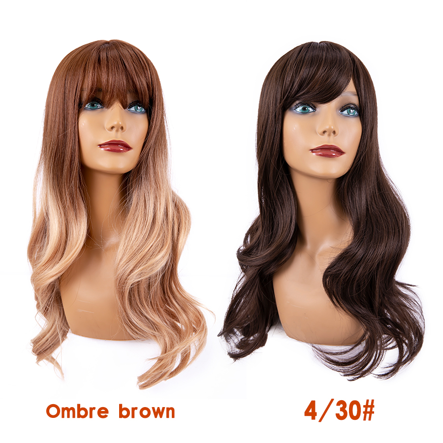 Natural Loose Wave Ombre Synthetic Hair Women Wigs