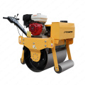 Reliable performance 500kg walk-behind fixed-speed forward single-drum road roller