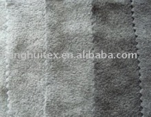 knitting heather grey polar fleece fabric