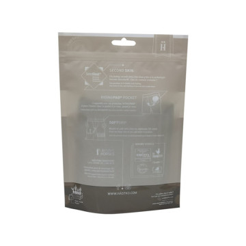 T-shirt ziplock biodégradable Sac d&#39;emballage en plastique