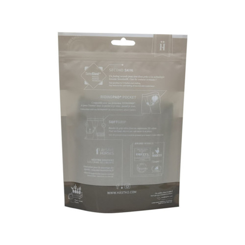 Biohajoava Ziplock T-Shirt Plastic Packaging Bag