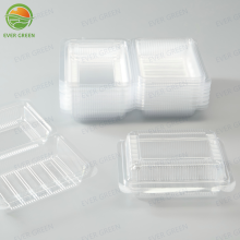 Disposable Plastic Takeaway Pastry Snack Packaging Box