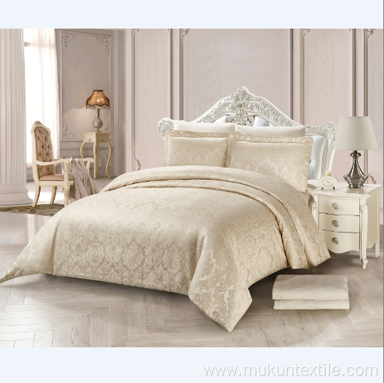 100% polyester heavy weight chenille jacquard bedding