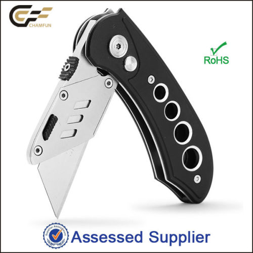 Folding Lockback Cutter utility knife Pocket Knife easy cut utility knife