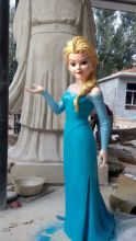 Outdoor Fiberglass Elsa Sculpture For Sale