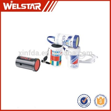 Flashing Cheerleading Cylinder Football Fan Tin Whistle