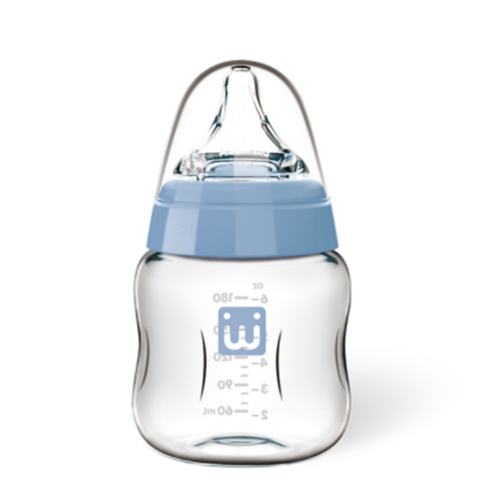 Βρεφική μπουκάλι θηλασμού Wide Wet Glass Bottle Feeding180ml