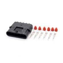 Waterproof 6 Way Male Plastic Delphi Weather Pack Connector for GM