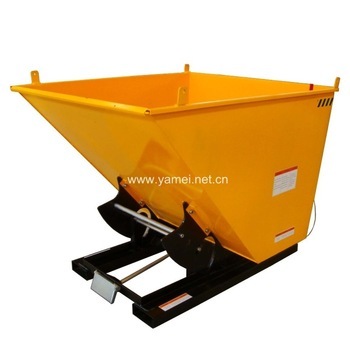 4000 lbs Capacity Front Release Self Dumping Hopper