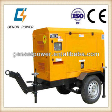 30kva to 500kva Soundproof Trailer Type Generator