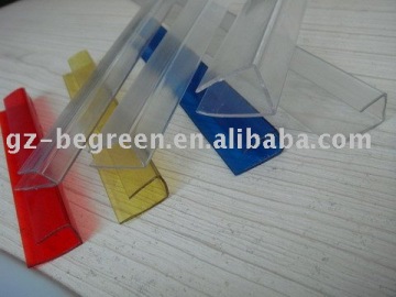 Polycarbonate Profile,PC connectors,PC sheet accessory