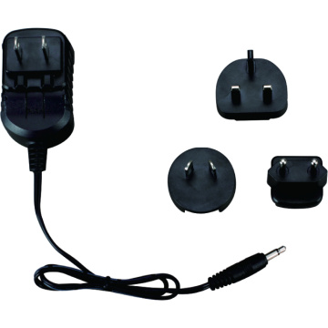 5W 9V 0.5A wallmount power adapter multi-plug