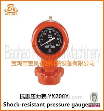 Shock Resistant Pressure Gauge For Mud Pump