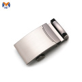 Fashion Blank Metal Fibbia con logo del marchio