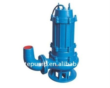 Vertical inline sewage centrifugal pump