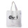 Publieke dienst reclame print logo Canvas tas