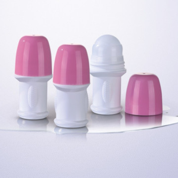 50ml empty refillable plastic roll on bottle for cosmetic deodorant container plastic deodorant roll on bottle manufacturer